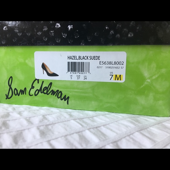 Sam Edelman - Hazel, Black Sudede size 7 - Picture 8 of 8